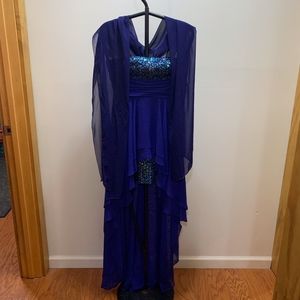 Hailey Logan Dresses - Blue/Purple Hailey Logan by Adrianna Papell Hailey Logan Dresses - Blue/Purple Hailey Logan by Adrianna Papell